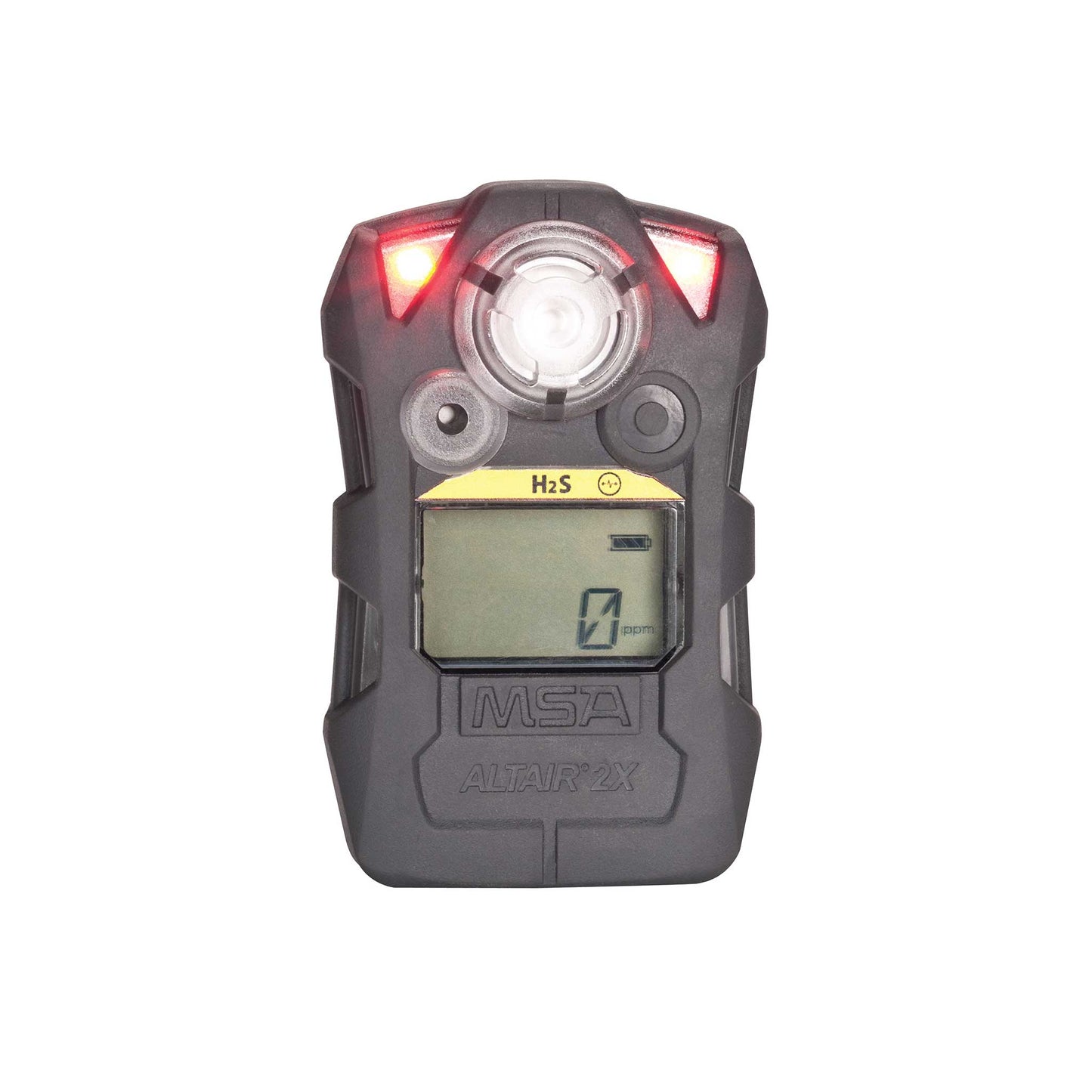 MSA Safety ALTAIR 2X Gas Detector, H2S-Pulse, Low 5, High 10, Charcoal Case, 10157955