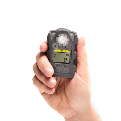 MSA Safety ALTAIR 2X Gas Detector, H2S-Pulse, Low 5, High 10, Charcoal Case, 10157955